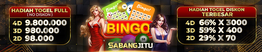 SABANGJITU - Hadiah Togel No Diskon - Bayar Full